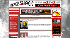 Desktop Screenshot of irockshock.net