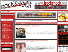Tablet Screenshot of irockshock.net